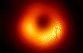 Реальный снимок черной дыры