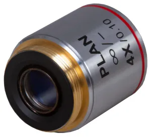 Объектив планахроматический Levenhuk MED 4x/беск, изображение 3