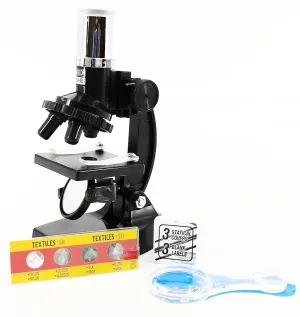 Микроскоп игрушечный EDU-TOYS 100x, 200x, 300x, изображение 2