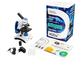 Микроскоп Levenhuk Discovery Pico с книгой, изображение 4