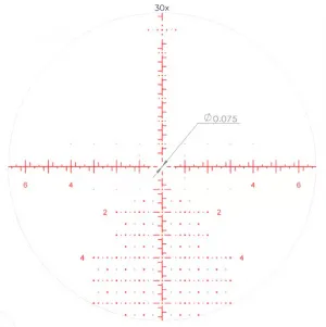 Прицел оптический ARTELV LRS 5–30x56 FFP, изображение 6