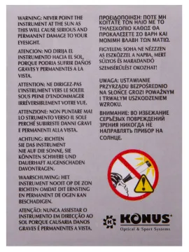 Зрительная труба Konus Konuspot-50 15–40x50, изображение 15