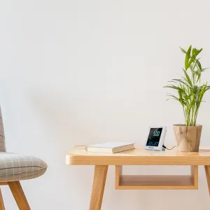 Гигрометр Bresser Air Quality Smile с датчиком CO2, серый, изображение 20