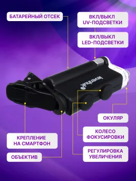 Микроскоп карманный для проверки денег Levenhuk Zeno Cash ZC10, изображение 14