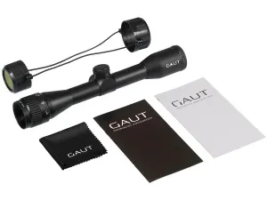 Прицел оптический GAUT Quartz 4x32 AO, сетка 3 (Mil-Dot), изображение 6