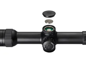 Прицел оптический GAUT Obsidian 1–8x24, сетка X2, изображение 6