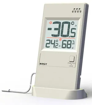 Термогигрометр цифровой RST 01595 с внешним датчиком, оконный, изображение 3