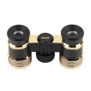 Бинокль театральный Veber Opera БГЦ 3x27, черно-золотистый, изображение 6