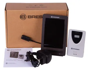 Метеостанция Bresser ClimaTemp WS с цветным дисплеем, в корпусе под дерево, изображение 2