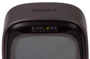 Часы цифровые Explore Scientific Dual с будильником, черные, изображение 10