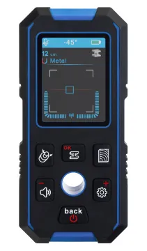 Детектор скрытой проводки Ermenrich Ping SM70, синий, изображение 4