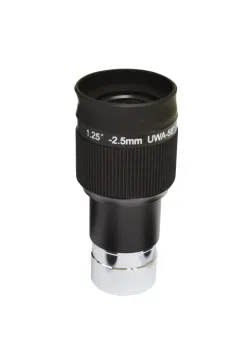Окуляр Levenhuk UWA 58° 2,5 мм, 1,25", изображение 3