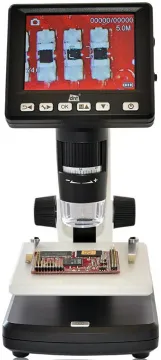 Цифровой USB-микроскоп SITITEK «Микрон LCD» 500x, 5 Мпикс, LED, изображение 4