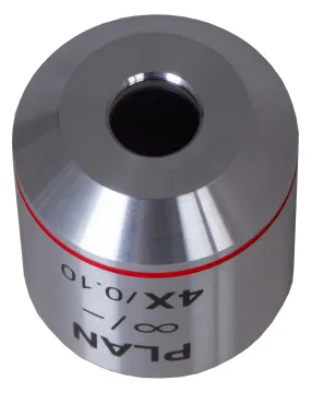 Объектив планахроматический Levenhuk MED 4x/беск, изображение 4