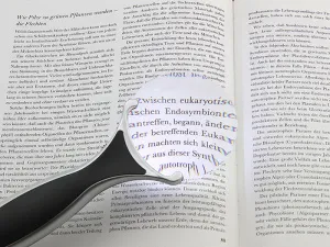 Лупа на ручке Veber 3х, 75 мм, с подсветкой (789-75), изображение 4