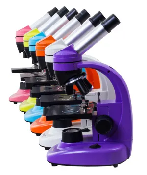 Микроскоп Levenhuk Rainbow 50L NG Orange\Апельсин, изображение 9