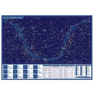 Карта Солнечной системы, ламинированная, планшетная, изображение 2