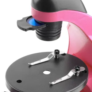 Микроскоп инвертированный Микромед «Эврика» 40–320х, фуксия, изображение 5