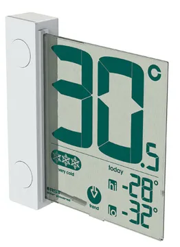 Термометр цифровой RST 01391 с солнечной батареей, оконный, изображение 2