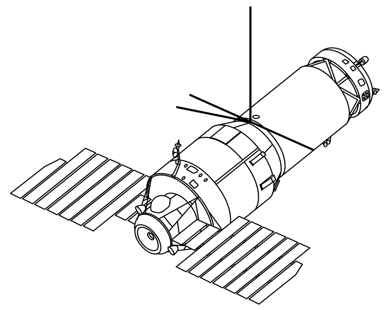 Станция «Салют-2» Станция «Салют-2»