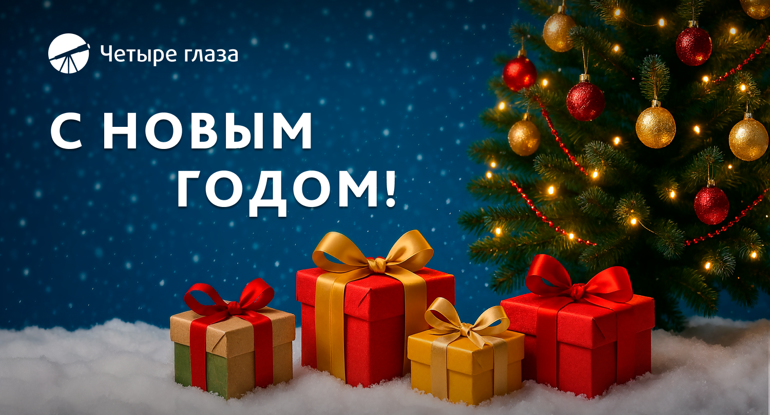 Новый 2026 год в «Четыре глаза» Новый 2026 год в «Четыре глаза»